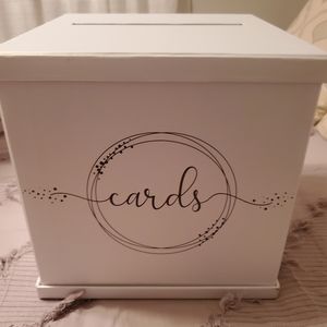 Wedding card box